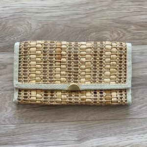 Vintage Wicker Clutch